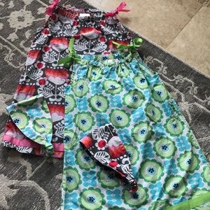 Dresses and headbands